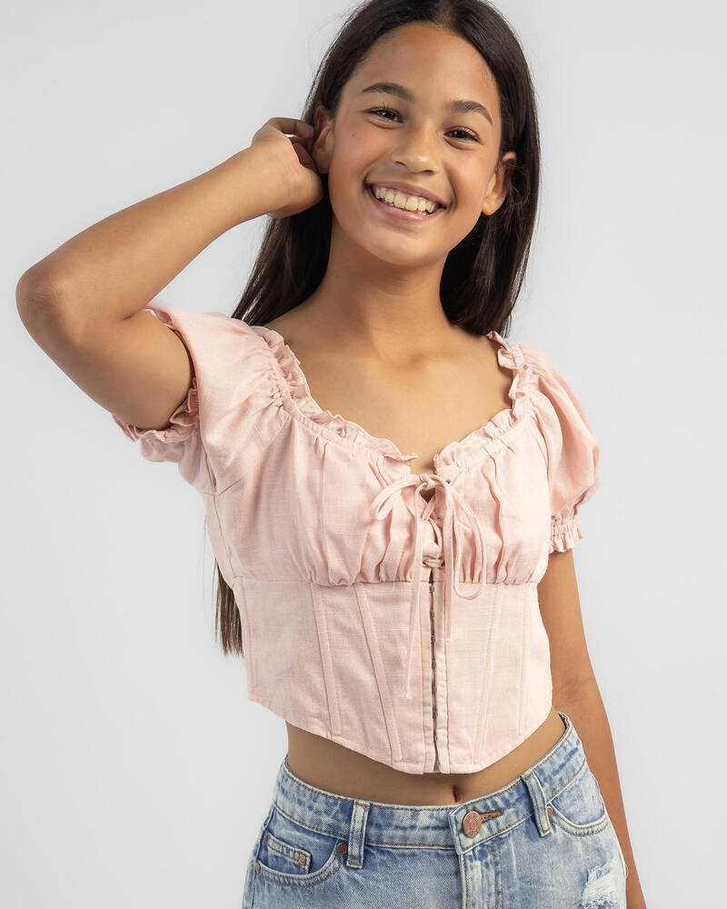 Ava And Ever Girls' Sabrina Corset Top for Womens
