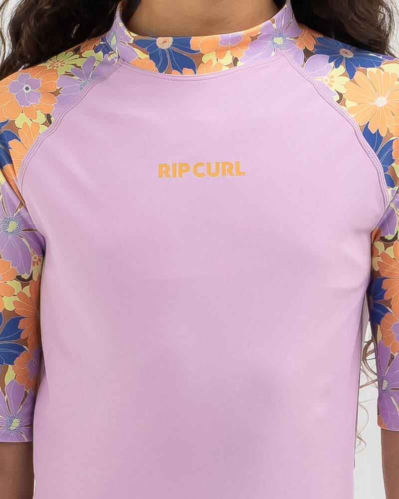 Rip Curl Girls' Surf Revival 3 Piece Rash Vest Set for Womens