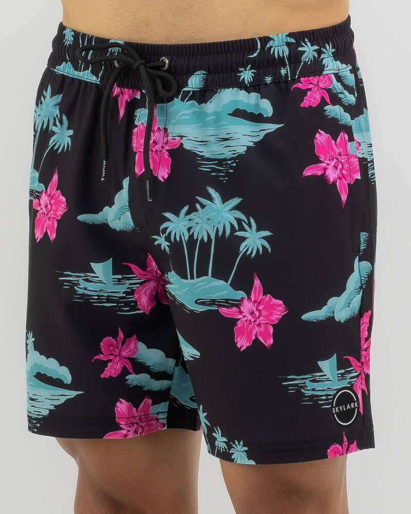 Skylark Florals Mully Shorts for Mens