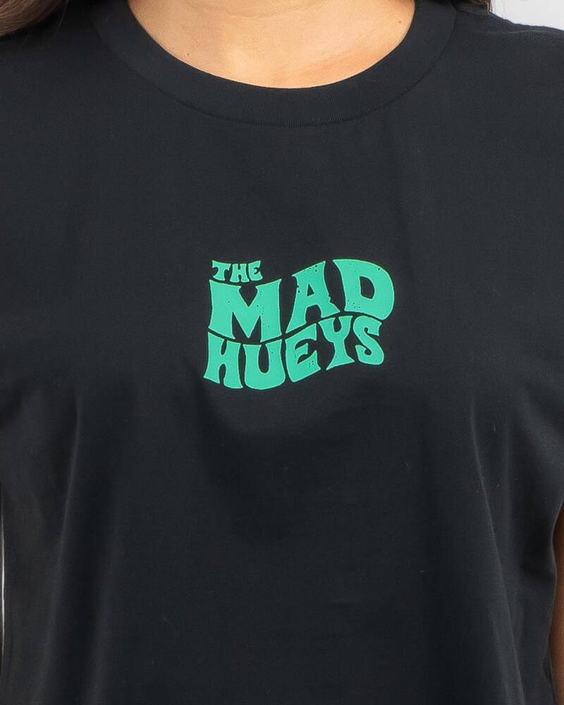 Shop The Mad Hueys Aloha From Hell Tank In Black Fast Shipping & Easy