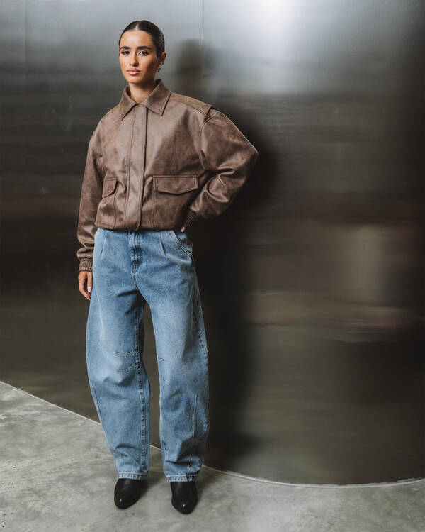 Ava And Ever Sedona Faux Leather Jacket for Womens