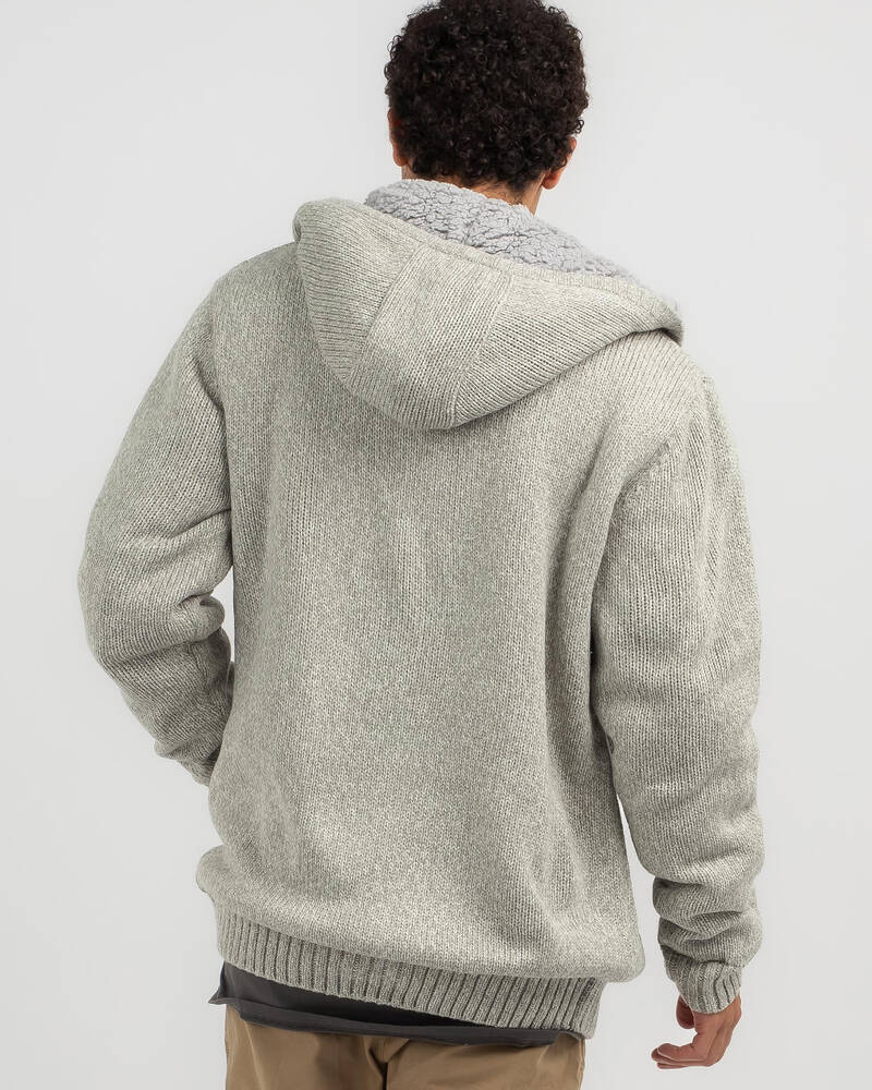 Skylark Boundary Hooded Knit Jacket for Mens