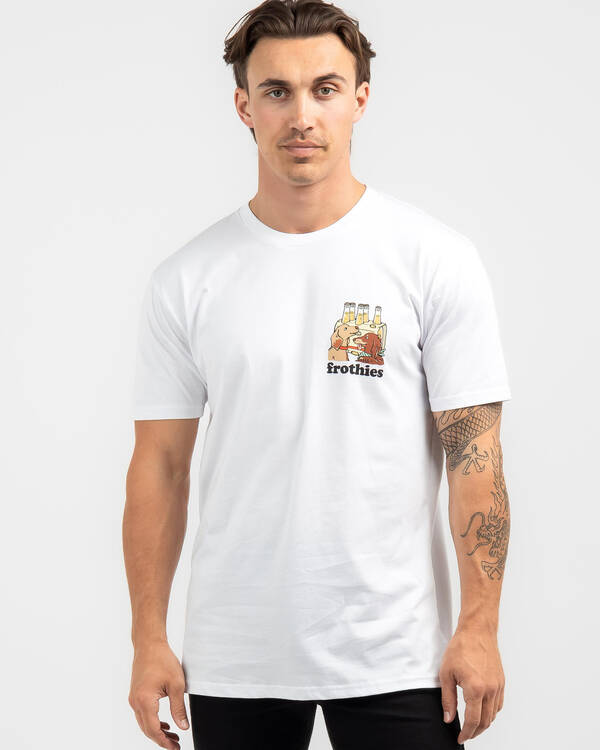 Frothies Sausos & Six Packs T-Shirt for Mens