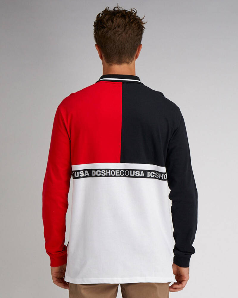 DC Shoes Walkley Long Sleeve Polo Shirt for Mens