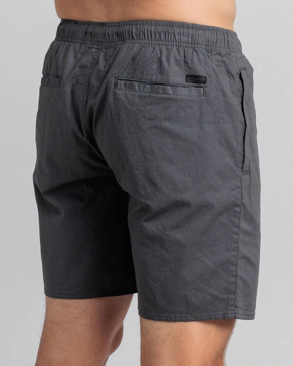 Jacks Junction Elastic Waist Shorts for Mens