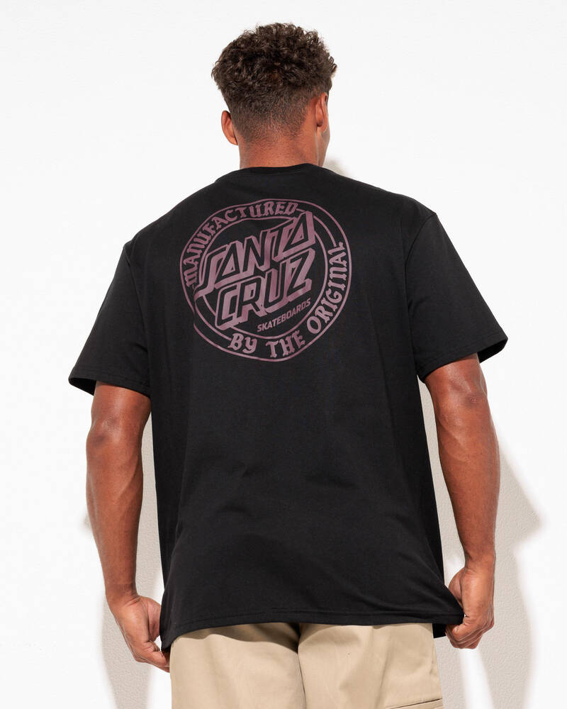 Santa Cruz MFG Club Dot Mono T-Shirt for Mens