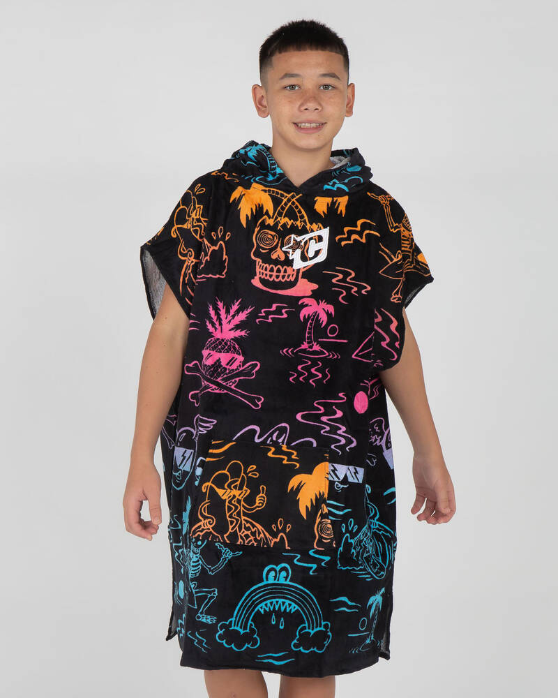 Creatures Of Leisure Boys' Grom Poncho Towel for Mens