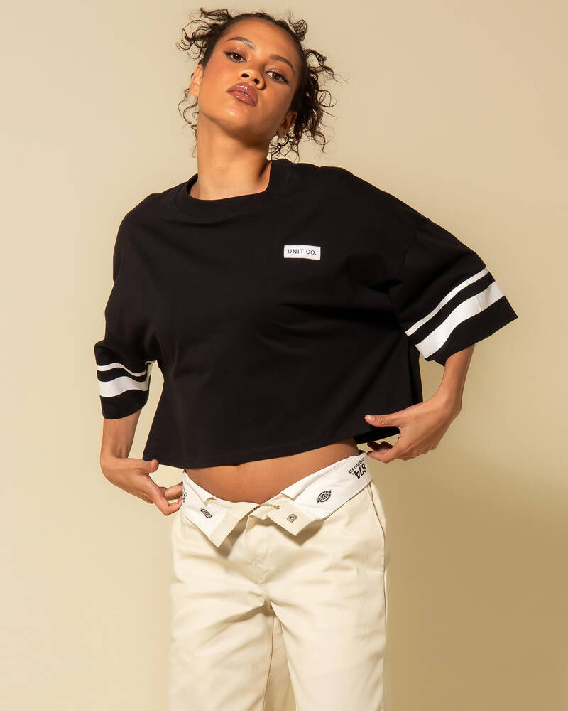 Unit Womens Skate Cropped T-Shirt for Womens
