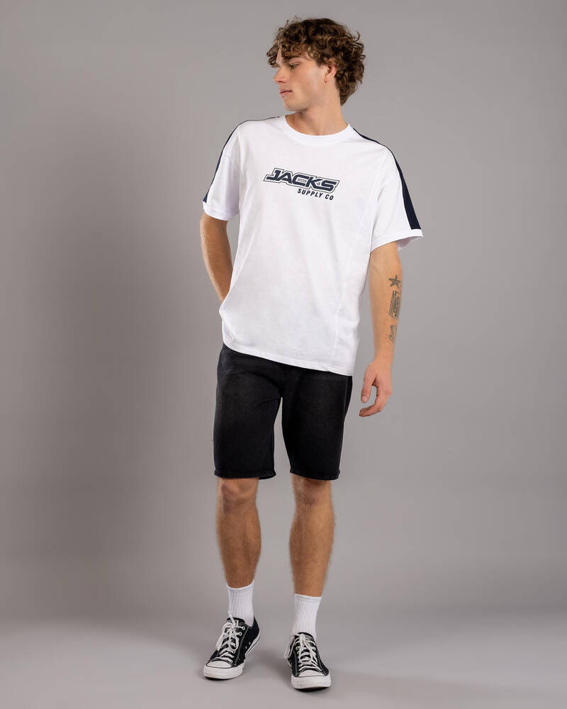 Jacks Rudimental Denim Shorts for Mens