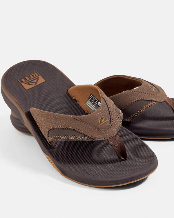Reef Cushion Fanning Thongs for Mens