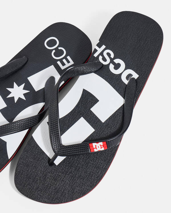 DC Shoes Spray Graffik Thongs for Mens