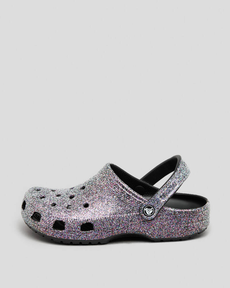 Crocs Classic Glitter Clogs for Unisex