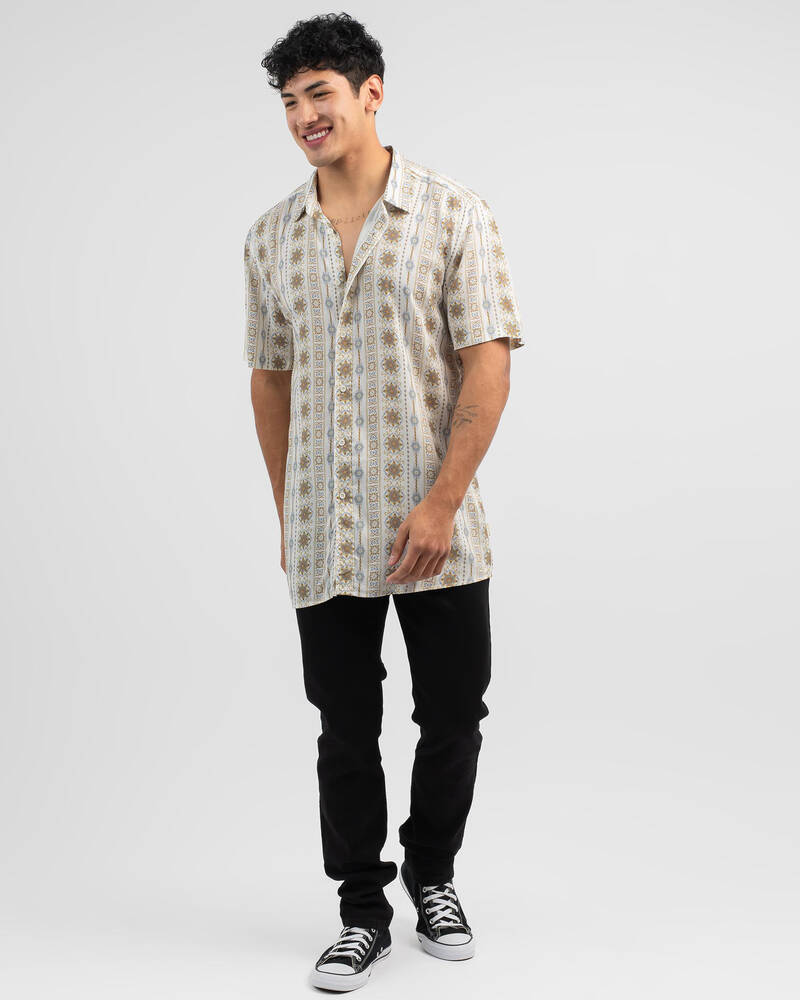 Lucid Mayan Short Sleeve Shirt for Mens