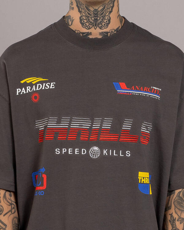 Thrills Anarchy In Paradise Box Fit T-Shirt for Mens