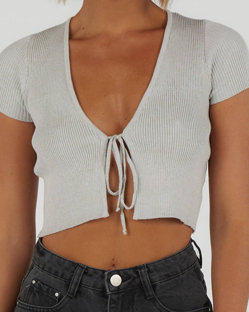Ava And Ever Almost Famous Knit Top for Womens