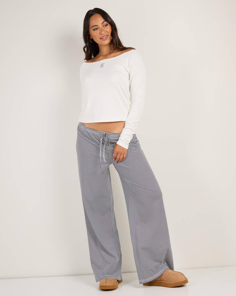 Malibu Lounge Serena Stripe Pyjama Pants for Womens