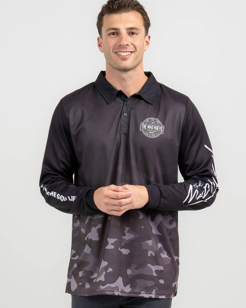 The Mad Hueys Hueys Life Fishing Jersey In Black - FREE* Shipping & Easy  Returns - City Beach United States