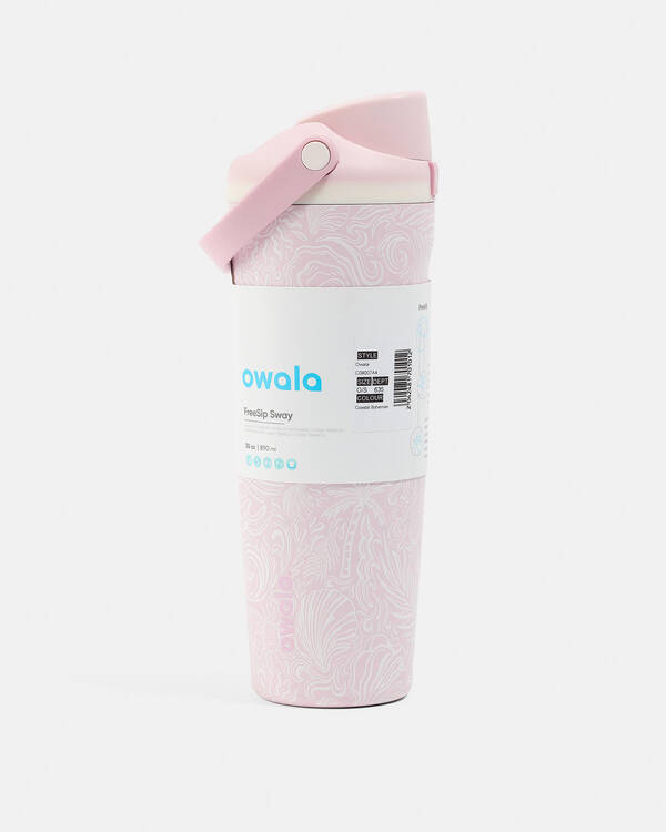 30oz FreeSip Sway Stainless Steel Insulated Water Bottle
