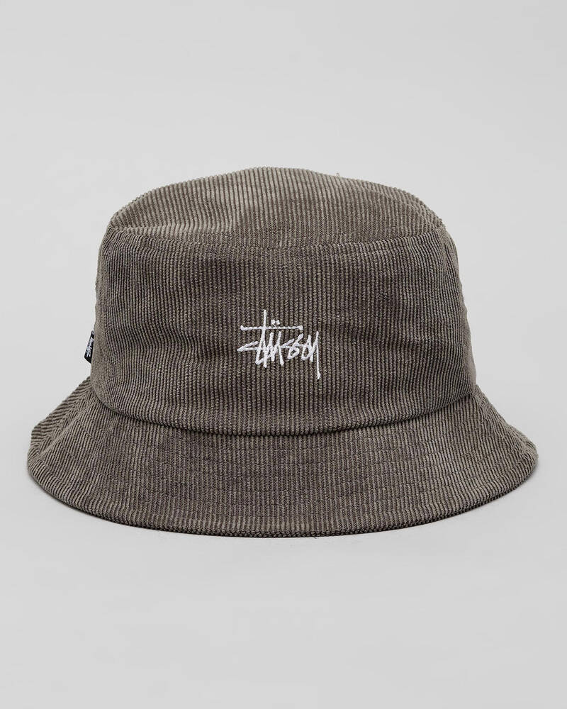 Stussy Graffiti Cord Bucket Hat for Womens image number null