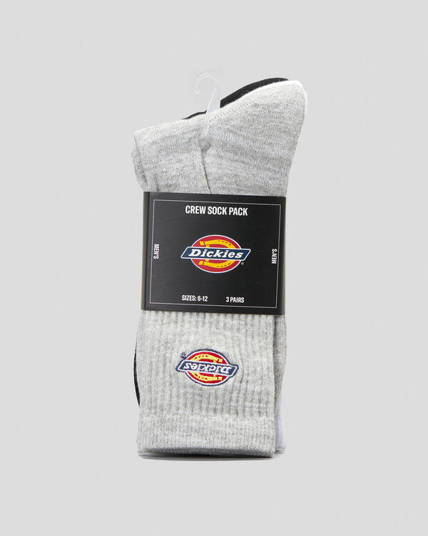 Dickies H.S Rockwood 3 Pack Crew Socks for Mens