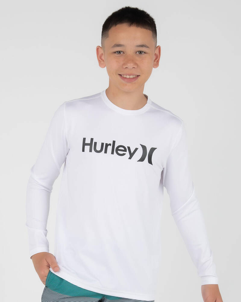 Hurley Boys' One And Only Rash Vest for Mens image number null
