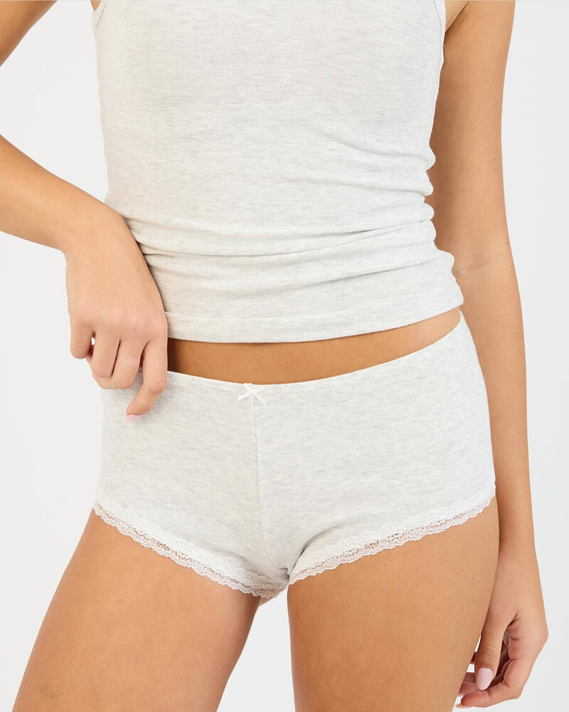 Malibu Lounge Kissing Booth Brief for Womens