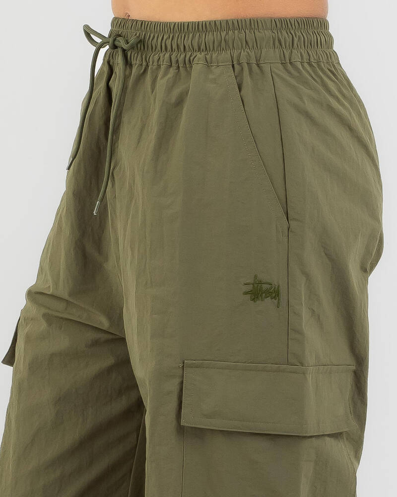 Stussy Nylon Cargo Pants for Womens