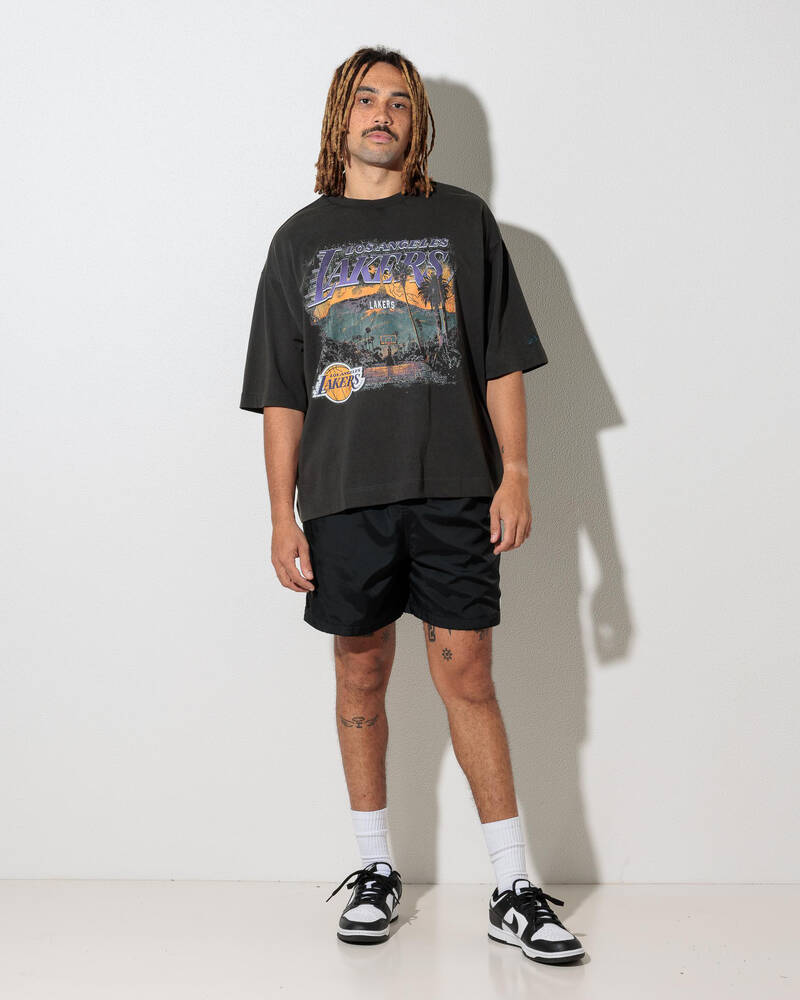 New Era LA Lakers Boxy Fit T-Shirt for Mens