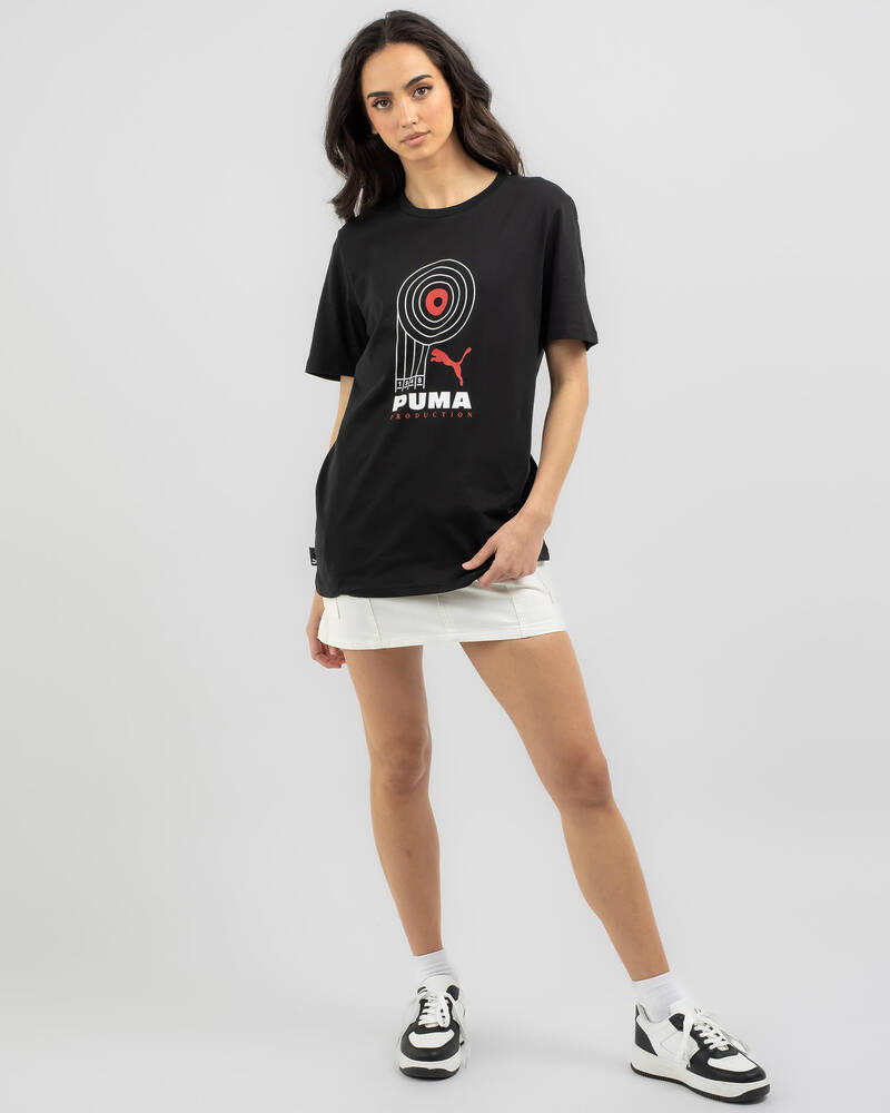 Puma Graphics Production T-Shirt for Womens