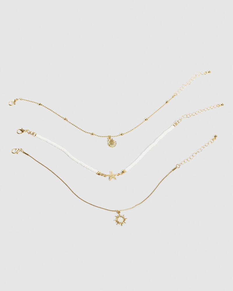 Karyn In LA Camille Anklet Pack for Womens