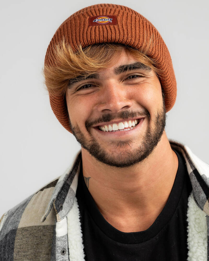 Dickies Classic Label Cuff Beanie for Mens