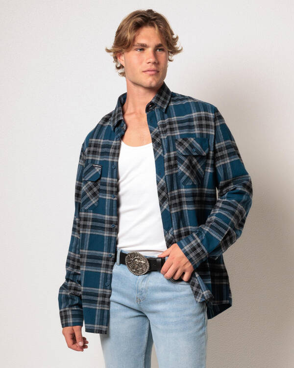 Nambour Full Button Flannel Shirt
