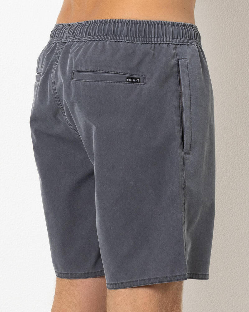 Skylark Reef Elastic Waist Shorts for Mens