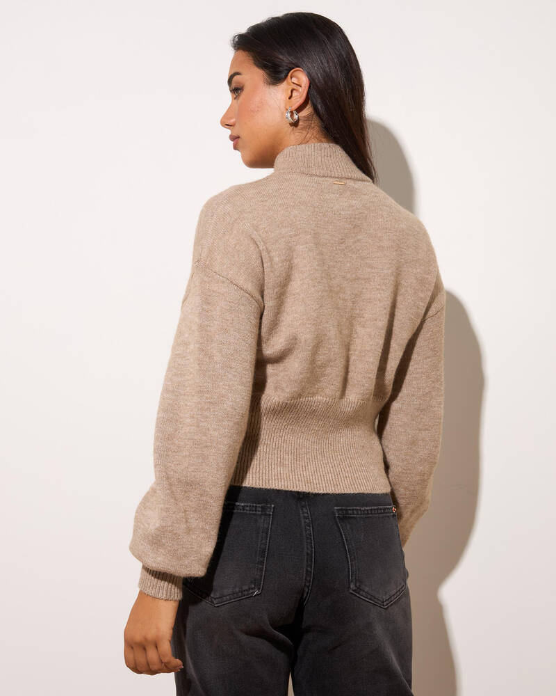 Ava And Ever Jimmi Zip Knit Jumper for Womens