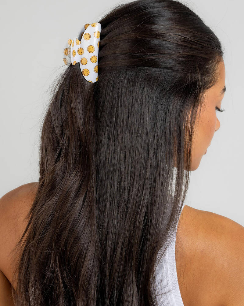 Karyn In LA Eli Smiley Hair Claw Clip for Womens