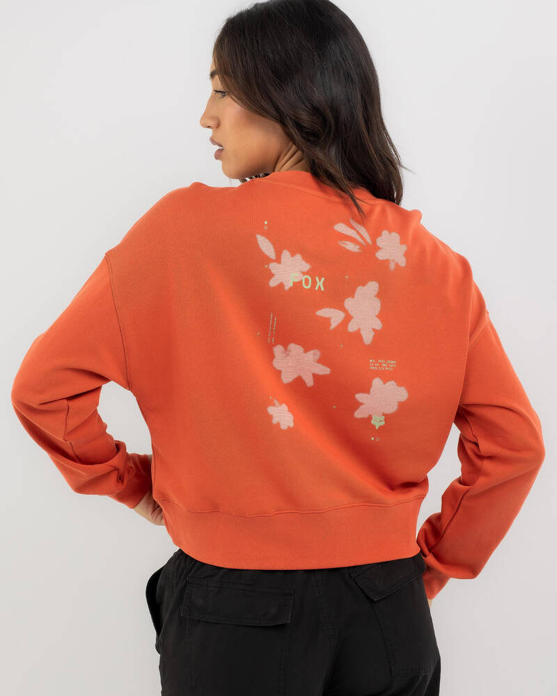 Fox Byrd Fleece Crew Jumper for Womens