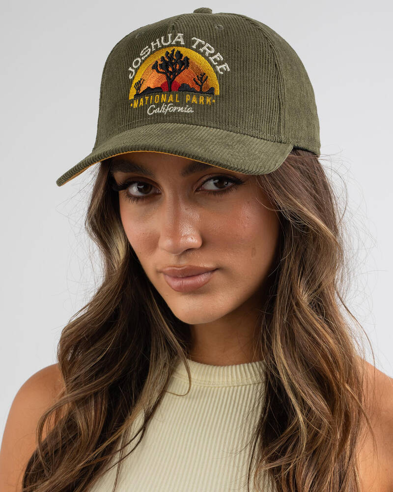 American Needle Joshua Tree National Park Cord Cap for Womens image number null