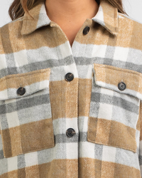 Ava And Ever Charlie Shacket for Womens image number null