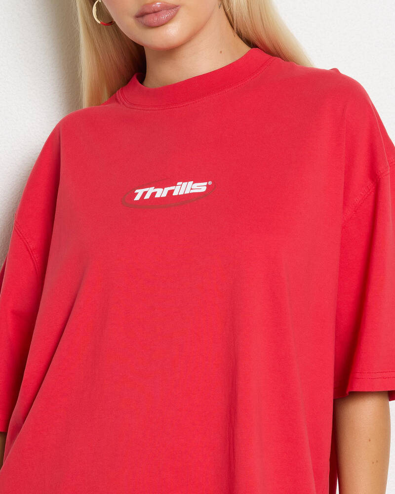 Thrills Arena Oversized T-Shirt for Womens