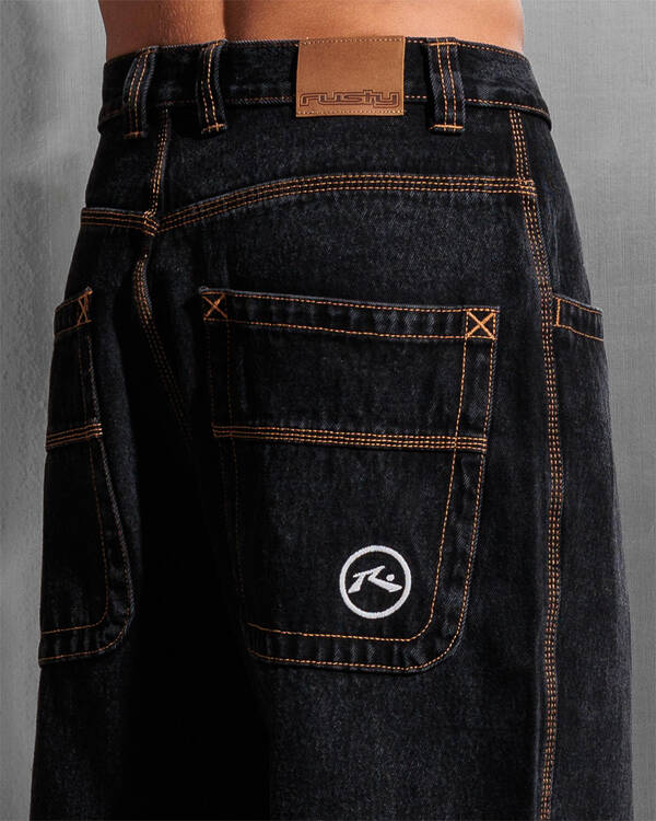 Rusty Flip Daddy Tapeless Jeans for Mens