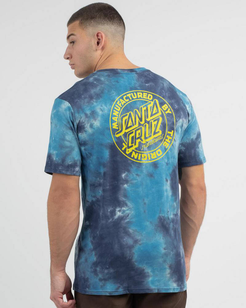 Santa Cruz MFG Dot Tie Dye T-Shirt for Mens
