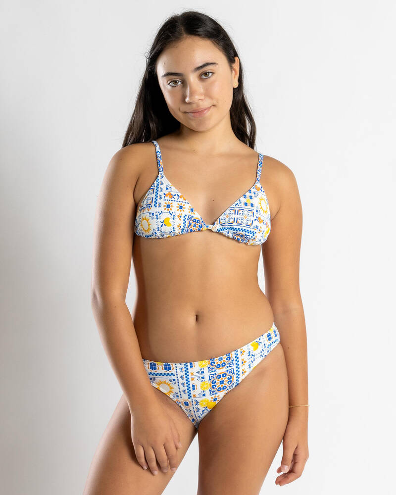 Kaiami Girls' Whitsunday Triangle Bikini Set for Womens