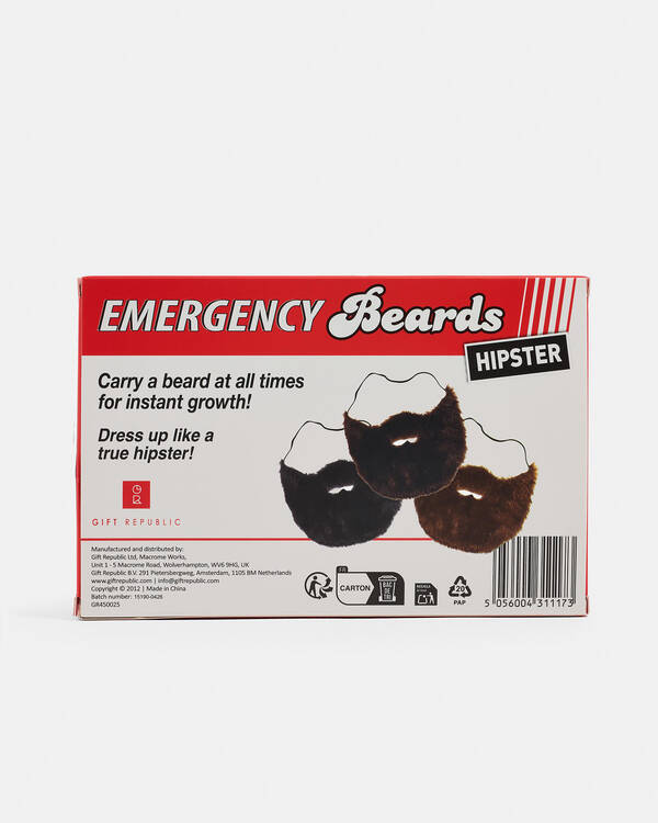 William Valentine Collection Emergency Beard for Unisex