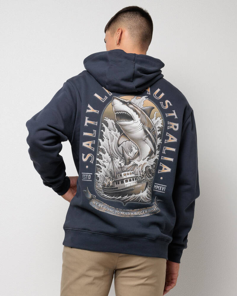 Salty Life Ocean Ambush Hoodie for Mens