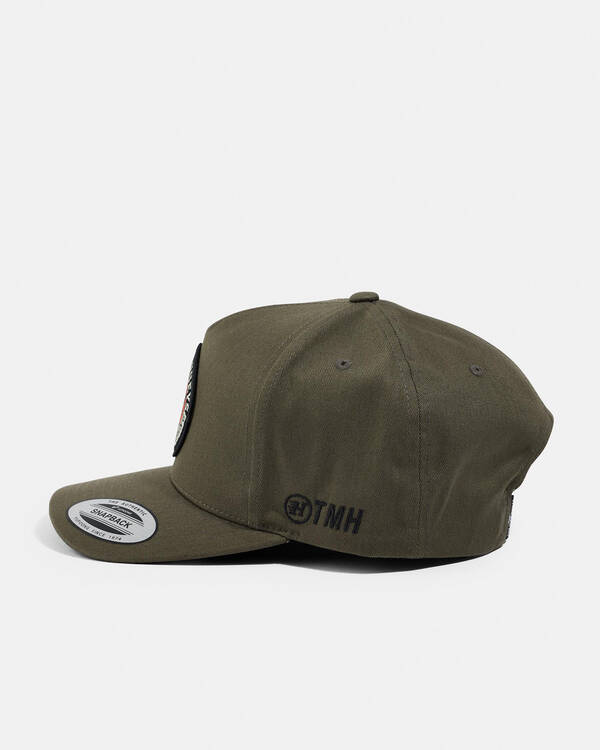 The Mad Hueys Shield FK Off Twill Snapback Cap for Mens