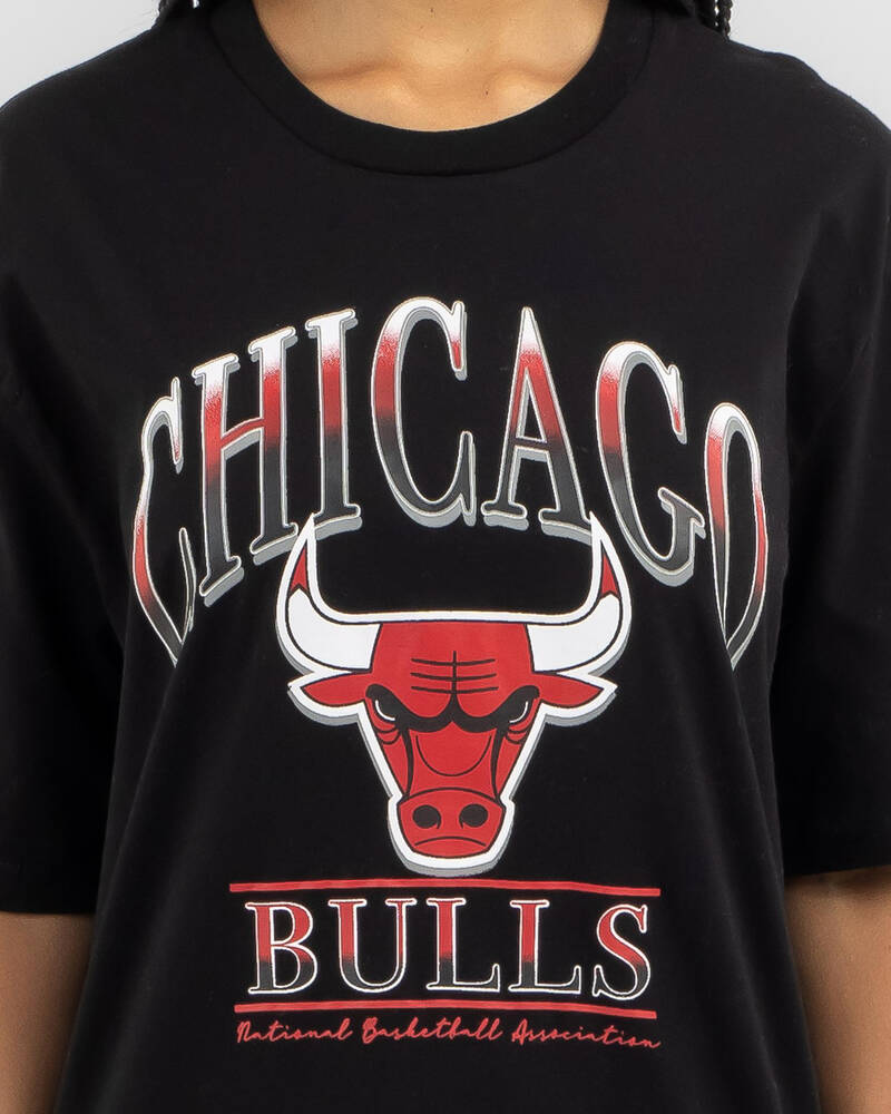 NBA Bulls Athens Vintage T-Shirt for Womens
