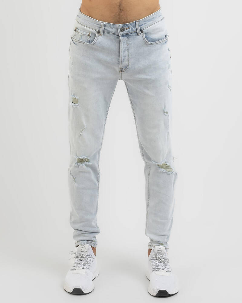 Lucid Ravaged Jeans for Mens