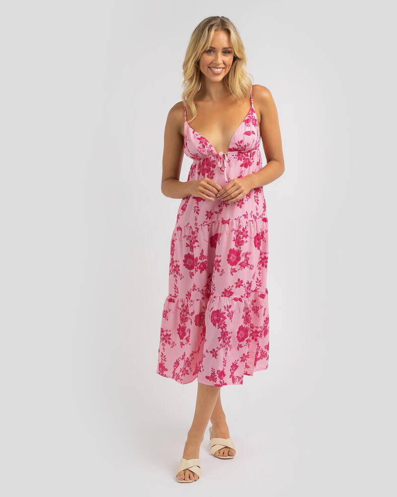 Runaway Heart Lola Midi Dress for Womens