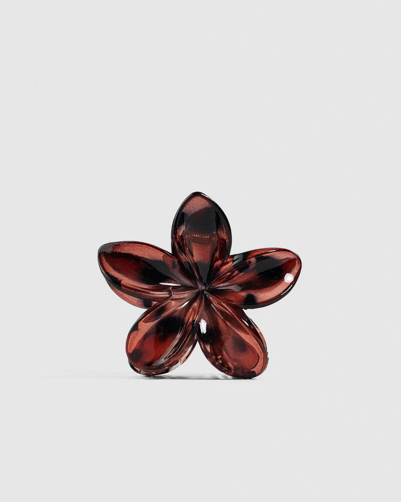 Karyn In LA Frangipani Hair Claw Clip for Womens