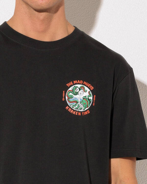 The Mad Hueys Tins Kraken T-Shirt for Mens